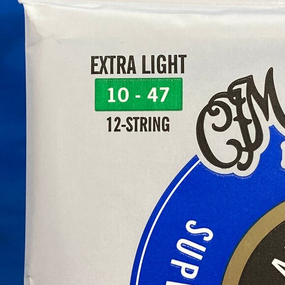 Martin MA180 Acoustic SP 80/20 Bronze Guitar Strings 10/47 Ext Light 12-String - Picture 2 of 3